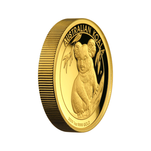 1 oz 2019 Australian Koala High Relief Proof Gold Coin | Perth Mint