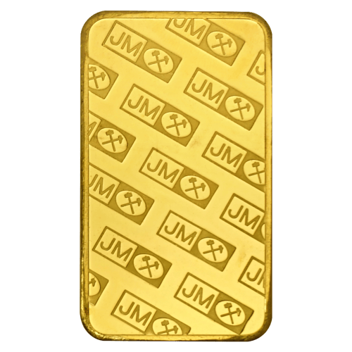 5 oz Gold Bar | Johnson Matthey