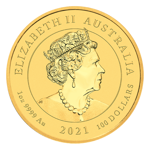 1 oz 2021 Australian Guardian Lions Double Pixiu Gold Coin | Perth Mint