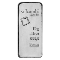 Valcambi Silver Bars