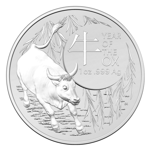 1 oz 2021 Lunar Series: Year of the Ox Silver Coin | Royal Australian Mint