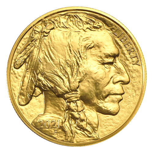 Pièce 1 once d'or Bison 2021 | Monnaie des États-Unis