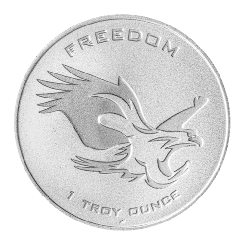 1 oz Freedom Silver Round | Asahi Refining