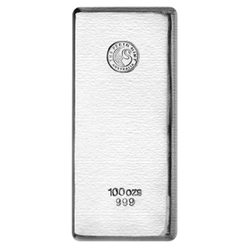100 oz Silver Bar | Perth Mint