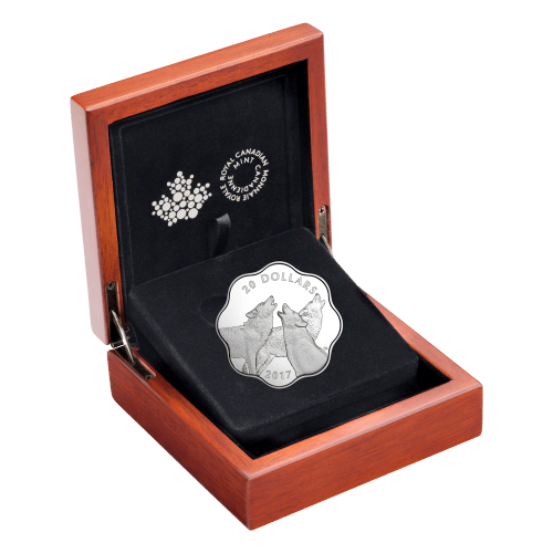 2017 Master of The Land: Timberwolf Silver Coin | Royal Canadian Mint