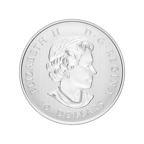 Pièce 1/2 once d'argent Feuilles d'érable canadiennes 2017