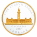 2017 Commemorative Royal Visit Parliament Building Silver Coin | Royal Canadian Mint