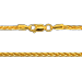 Collier en or 22 carats de style Spiga de 18,5 grammes