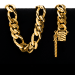 55.0 gram 22 kt Figarucci Style Gold Bracelet