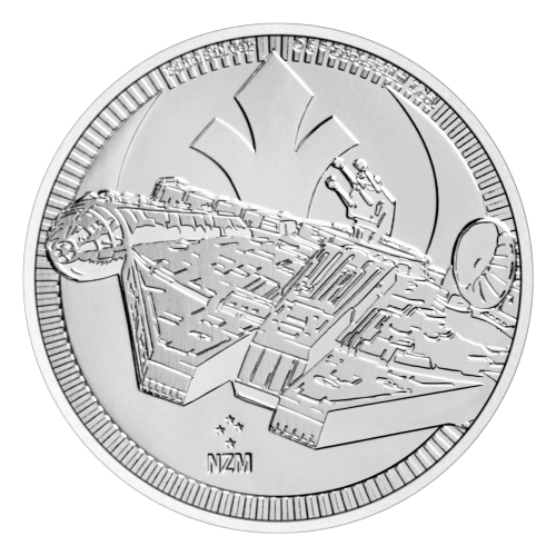 1 oz 2021 Star Wars: Millennium Falcon Silver Coin | New Zealand Mint