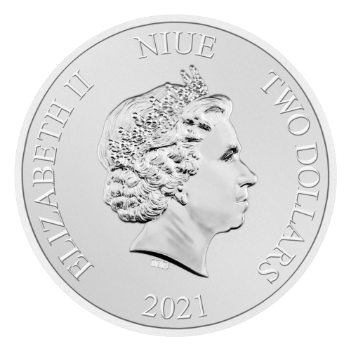 1 oz 2021 Star Wars: Millennium Falcon Silver Coin | New Zealand Mint