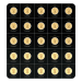 Plaquette de pièces d'or 25 grammes (25 x 1 g) MapleGram 2021 | Monnaie royale canadienne