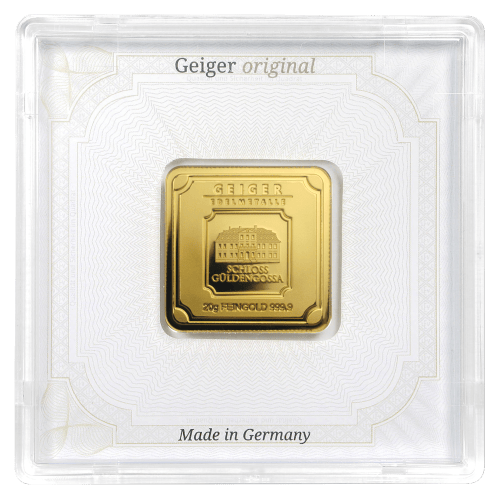20 grammes Lingot d'or | Geiger Edelmetalle