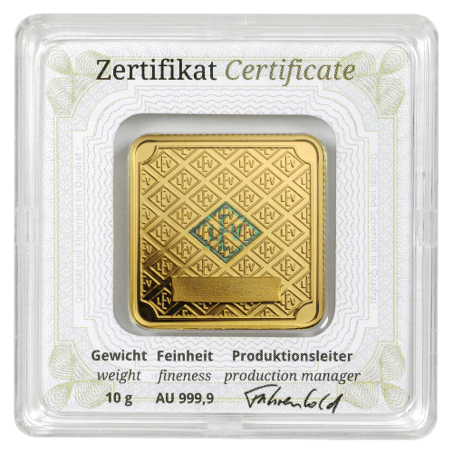 10 gram Gold Bar | Geiger Edelmetalle