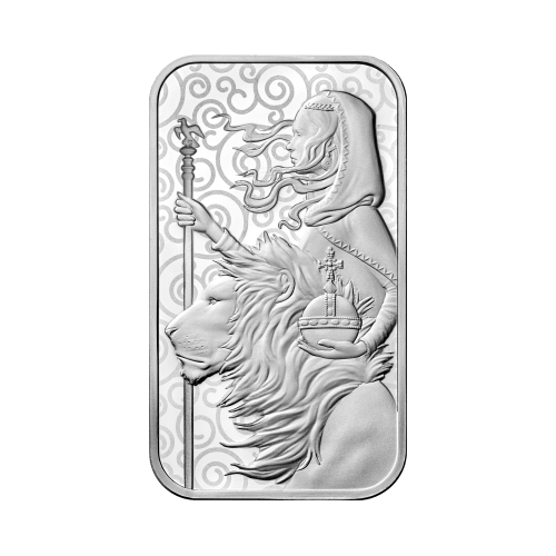 1 oz The Great Engravers Series: Una & the Lion Silver Bar | The