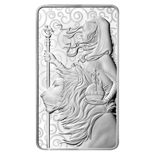 10 oz The Great Engravers Series: Una & the Lion Silver Bar | The