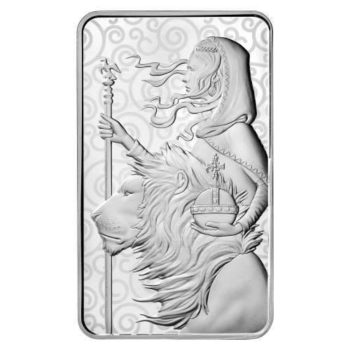 100 oz The Great Engravers Series: Una and the Lion Silver Bar | The Royal Mint