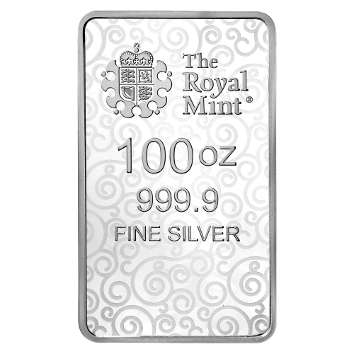 100 oz The Great Engravers Series: Una and the Lion Silver Bar | The Royal Mint