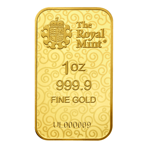 1 oz The Great Engravers Series: Una and the Lion Gold Bar | The Royal Mint