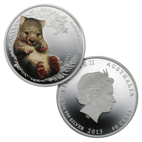 Set of 5 x 1/2 oz Australian Bush Babies Silver Coins | Perth Mint