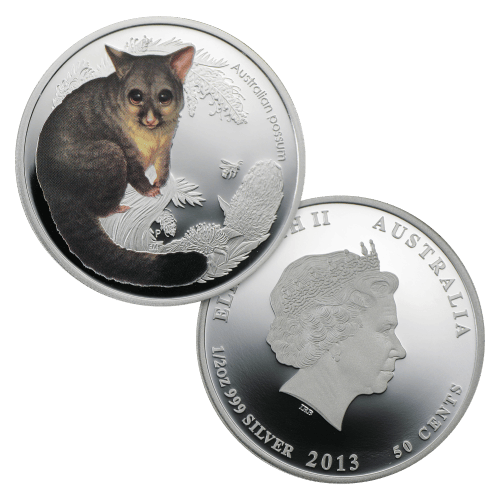 Set of 5 x 1/2 oz Australian Bush Babies Silver Coins | Perth Mint