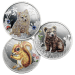 Set of 3 x 1/2 oz 2013 Forest Babies Silver Coins | Perth Mint