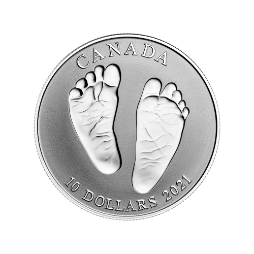 Pièce en argent Bienvenue au monde : Cadeau de bébé 2021 | Monnaie royale canadienne