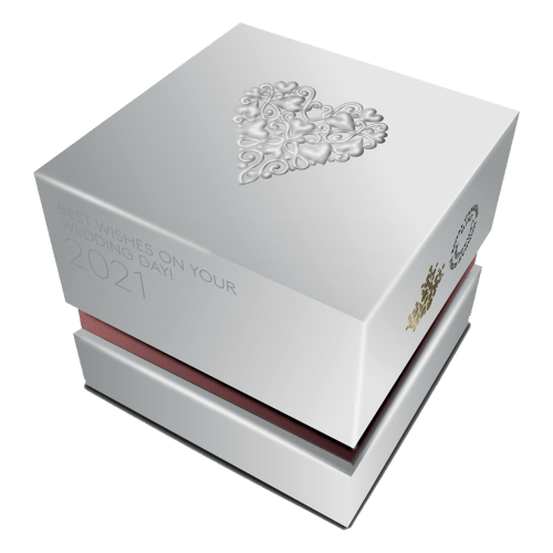 1 oz 2021 Best Wishes on your Wedding Day Proof Silver Coin | Royal Canadian Mint