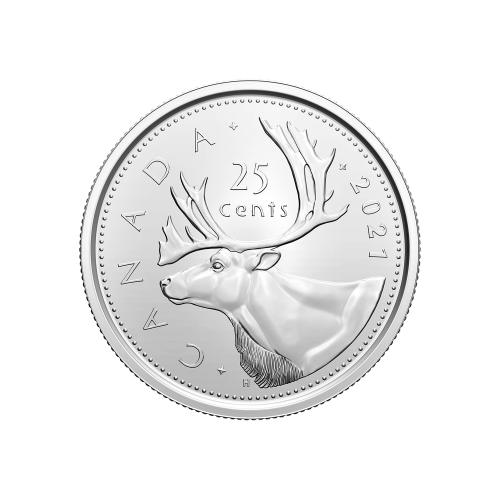 Set of 5 x 2021 Newborn Baby Coins | Royal Canadian Mint