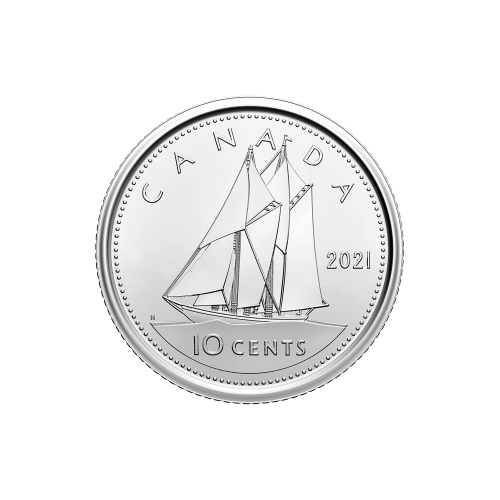 Set of 5 x 2021 Newborn Baby Coins | Royal Canadian Mint