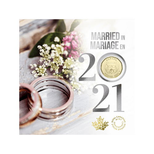 Ensemble de 5 pièces Cadeau de mariage 2021 | Monnaie royale canadienne