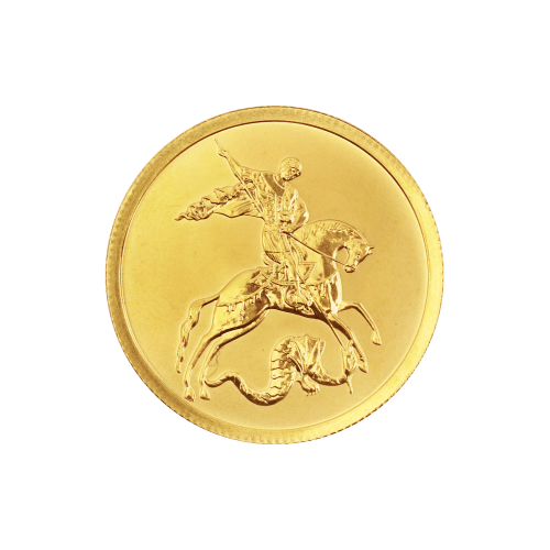 Random Year 50 Ruble Russian Gold Coin