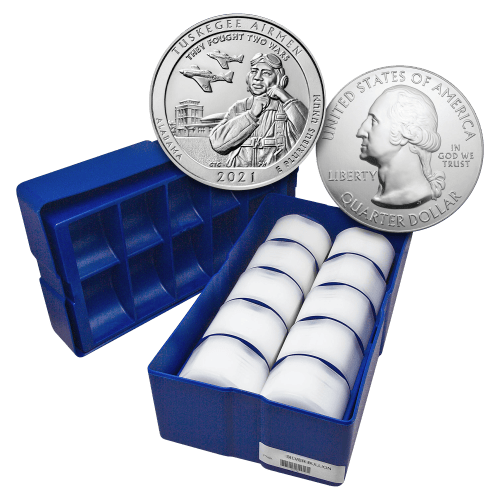5 oz 2021 America the Beautiful Tuskegee Airmen National Historic Site Silver Coin | United States Mint