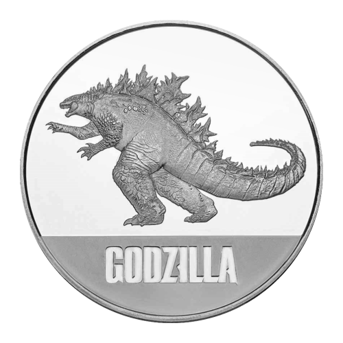 1 oz 2021 Niue Godzilla Silver Coin | New Zealand Mint