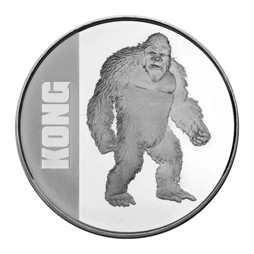1 oz 2021 Niue Kong Silver Coin | New Zealand Mint