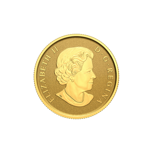 1/10 oz 2021 100th Anniversary of Canada's Coat of Arms Thin Gold Coin | The Royal Canadian Mint