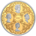 2 oz 2021 Her Majesty Queen Elizabeth's Lover's Knot Tiara Gold Coin | The Royal Canadian Mint