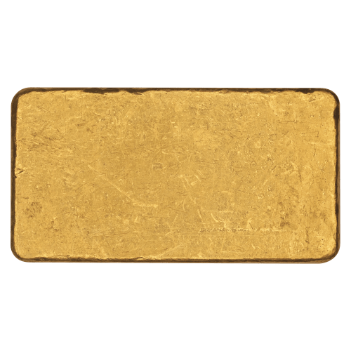 10 oz Vintage Poured Gold Bar | Engelhard