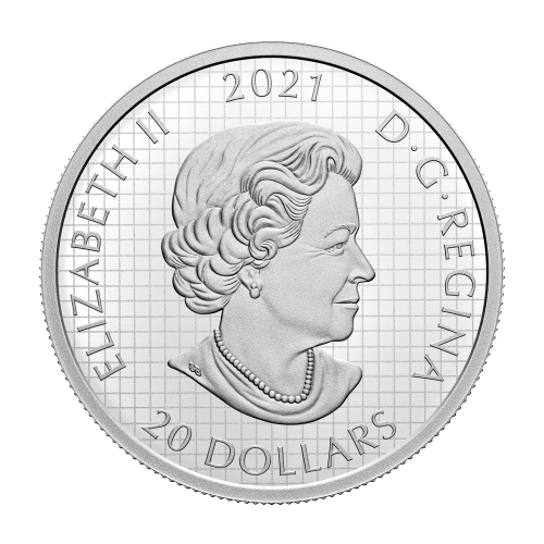 1 oz 2021 $20 The Avro Arrow Silver Coin | Royal Canadian Mint