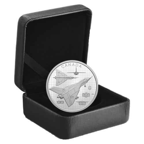 1 oz 2021 $20 The Avro Arrow Silver Coin | Royal Canadian Mint