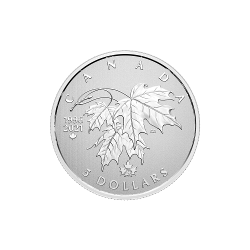 Pièce 1/4 once d'argent Grands Moments : 25e anniversaire de l’emblème arboricole du Canada | 2021 Monnaie Royale Canadienne