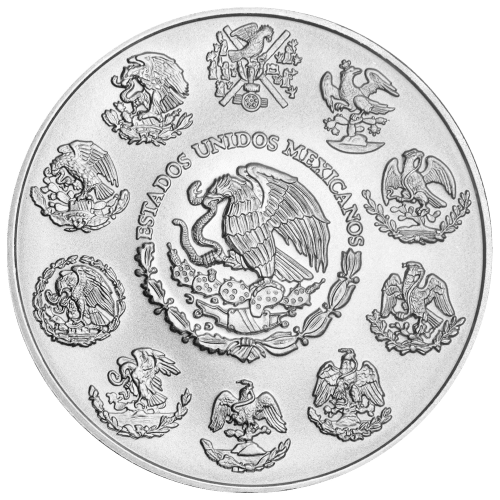 Pièce 5 onces d'argent Libertad mexicaine 2021