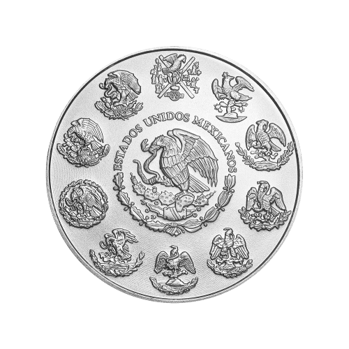 Pièce 1/2 once d'argent Libertad mexicaine 2021