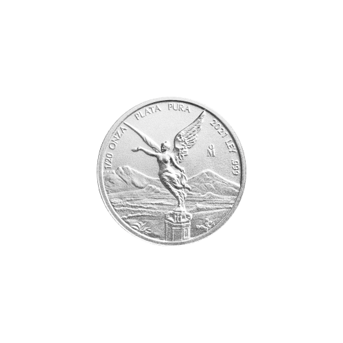 Pièce 1/20 once d'argent Libertad mexicaine 2021