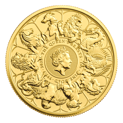 1 oz 2021 Queen's Beasts Completer Gold Coin | The Royal Mint
