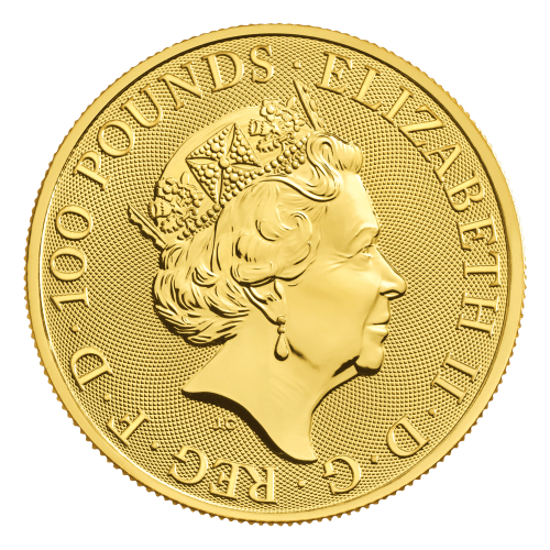 1 oz 2021 Queen's Beasts Completer Gold Coin | The Royal Mint