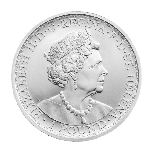 1 oz 2021 St Helena Una and the Lion Silver Coin | East India Company