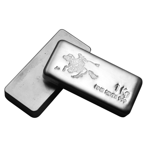 1 kilo Pony Express Silver Bar | Silvertowne Mint