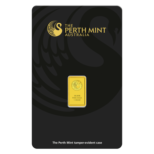 1 gram Gold Bar | Perth Mint