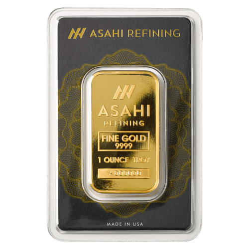 1 oz Gold Bar | Asahi Refining